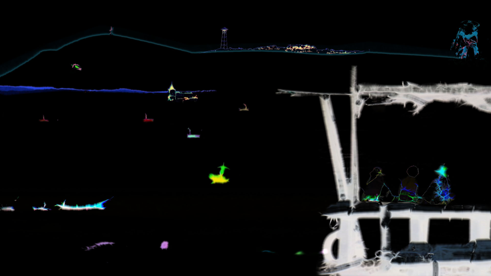 “Fat Shades”,  2008. HD video with sound, 16min, video still.